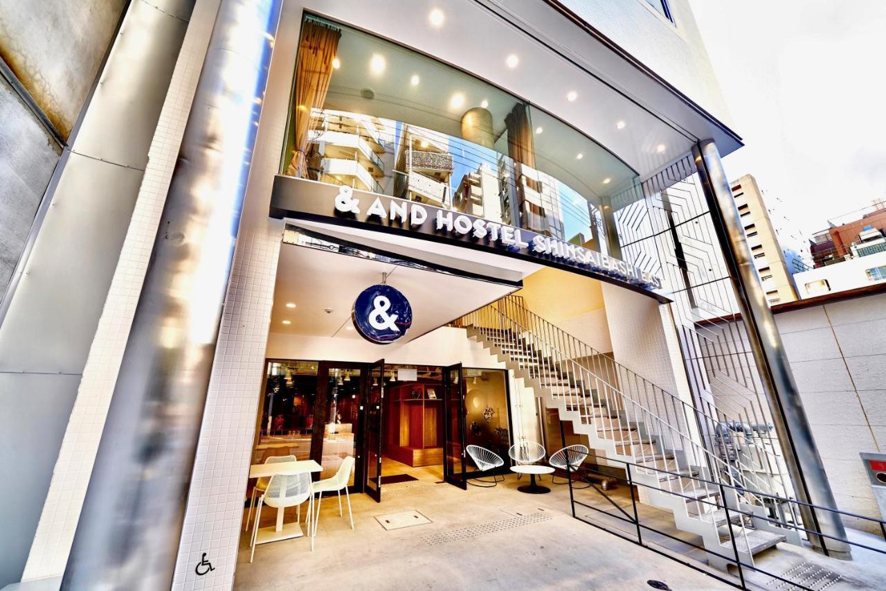 &And Hostel Shinsaibashi East 오사카 외부 사진