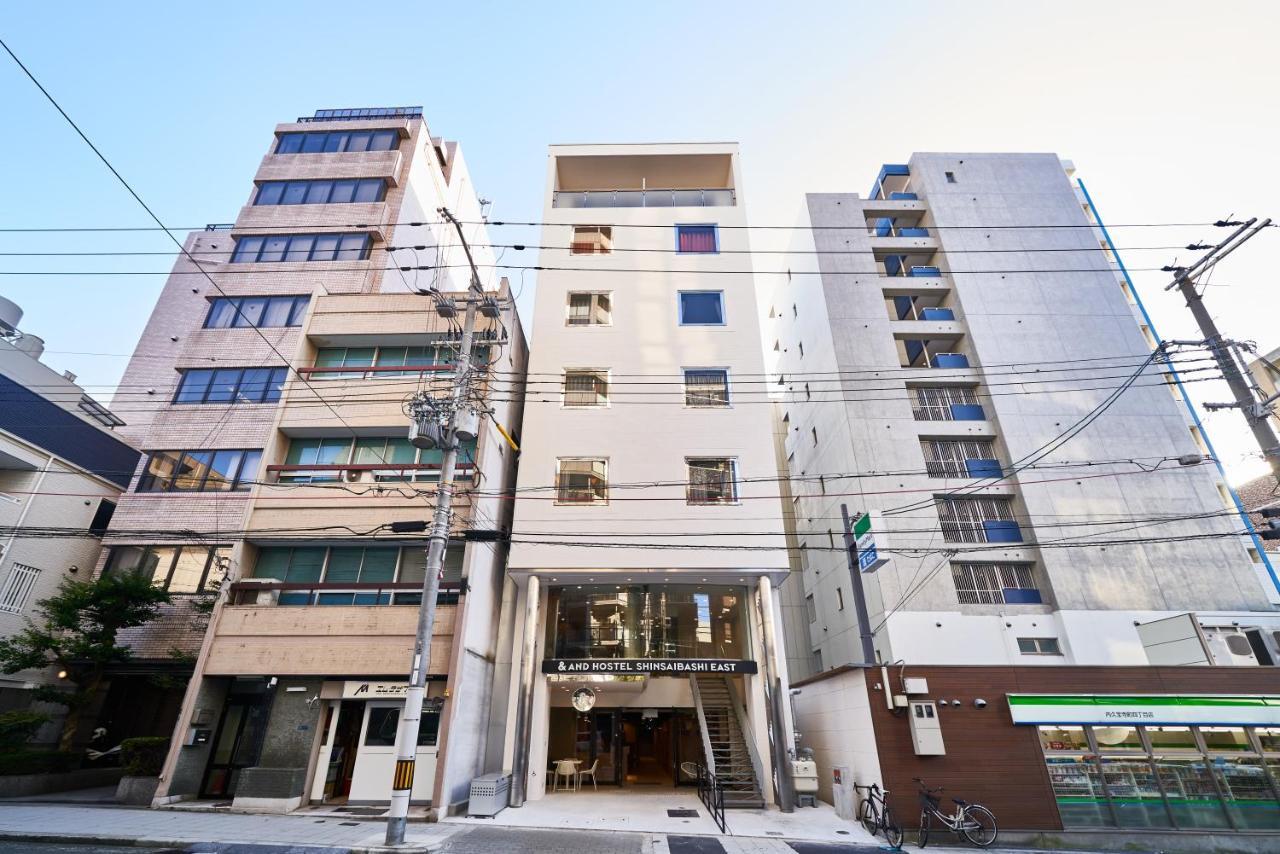 &And Hostel Shinsaibashi East 오사카 외부 사진